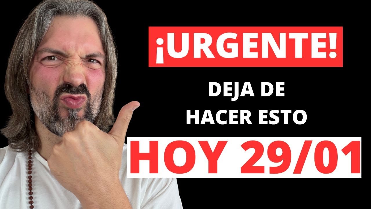 DEJA de hacer ESTAS 5 COSAS que están ROBANDO LA ENERGÍA de tu vida