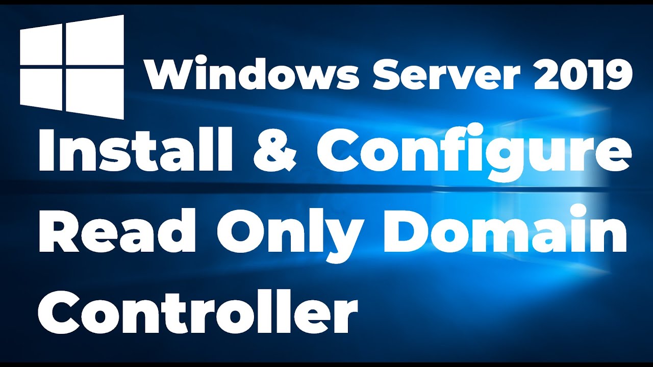 62. Установка и настройка контроллера домена только для чтения в Server 2019
