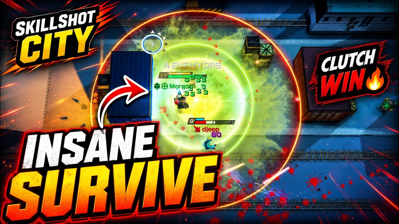 Insane Survive in Skillshot City 🔥