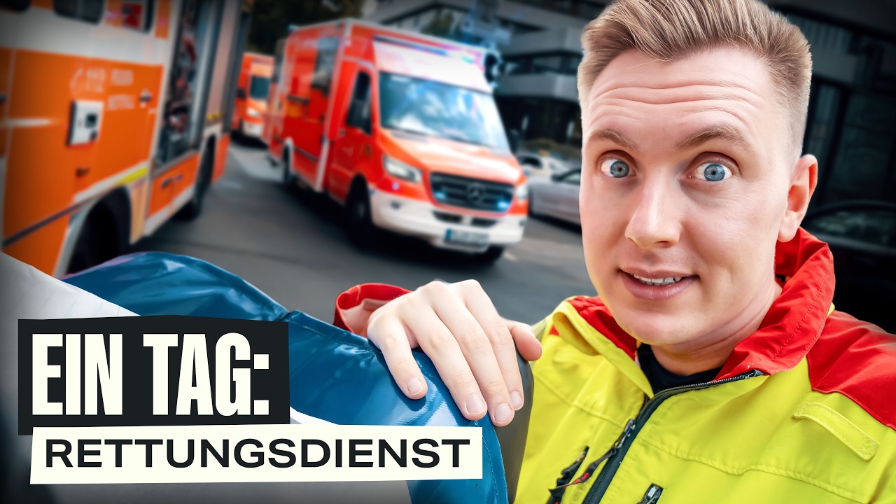 Lebensgefährlicher Unfall - 1 Tag Rettungsdienst