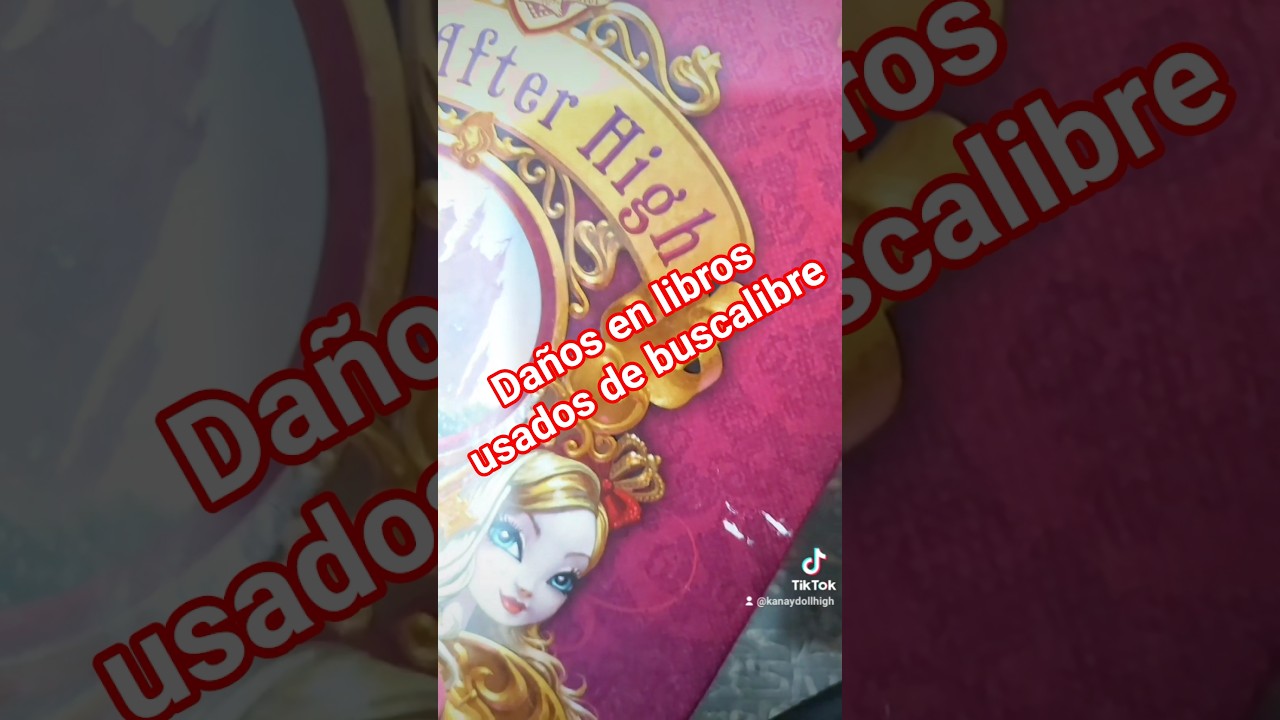 #libros #usados #buscalibre #everafterhigh #eah #books #booktube #kanaydollhigh #2025 #shortvideo