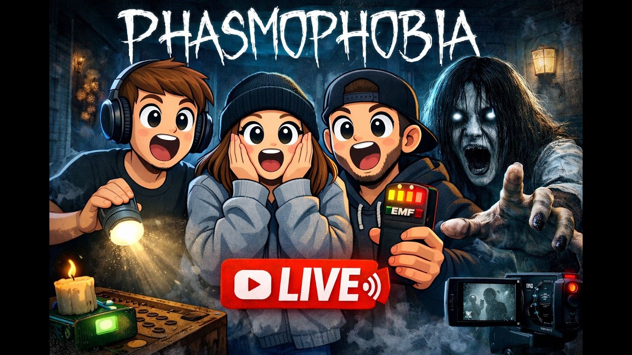 CUSTOM MATCHES IN MOST HORROR GAME👻👻# PHASMOPHOBIA🔴@TryhardNiraj @keekogaming9293