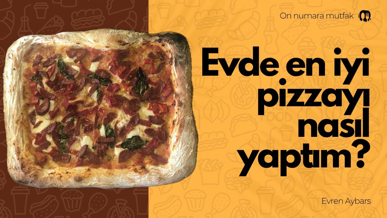 Evde Mükemmel Pizza mı? Doğru tarif burada.