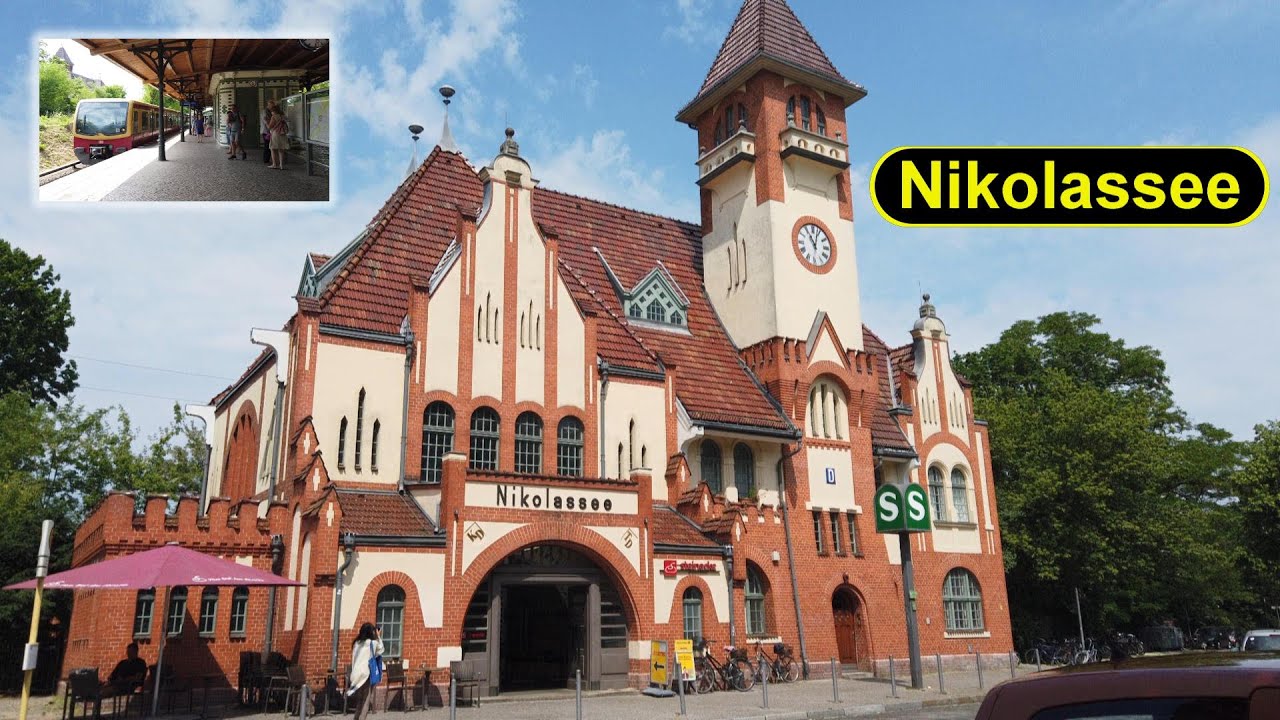 S-Bahn Station Nikolassee - Berlin 🇩🇪 - Walkthrough 🚶