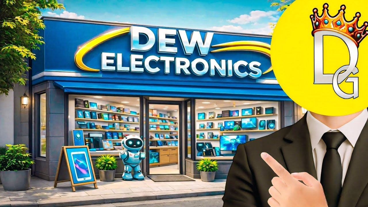 I OPENED MY DREAM ELECTRONICS SHOP