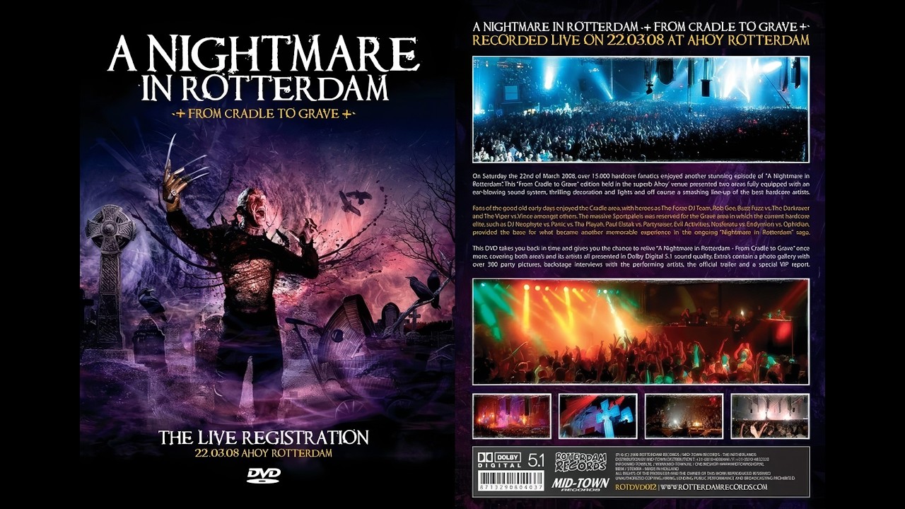 A Nightmare In Rotterdam + From Cradle To Grave + The Live Registration (DVD)(2008)