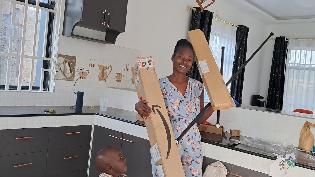 BIG SURPRISE! FIRST TIME RECEIVING A GIFT FROM USA FOR OUR NEW HOUSE🙏❤