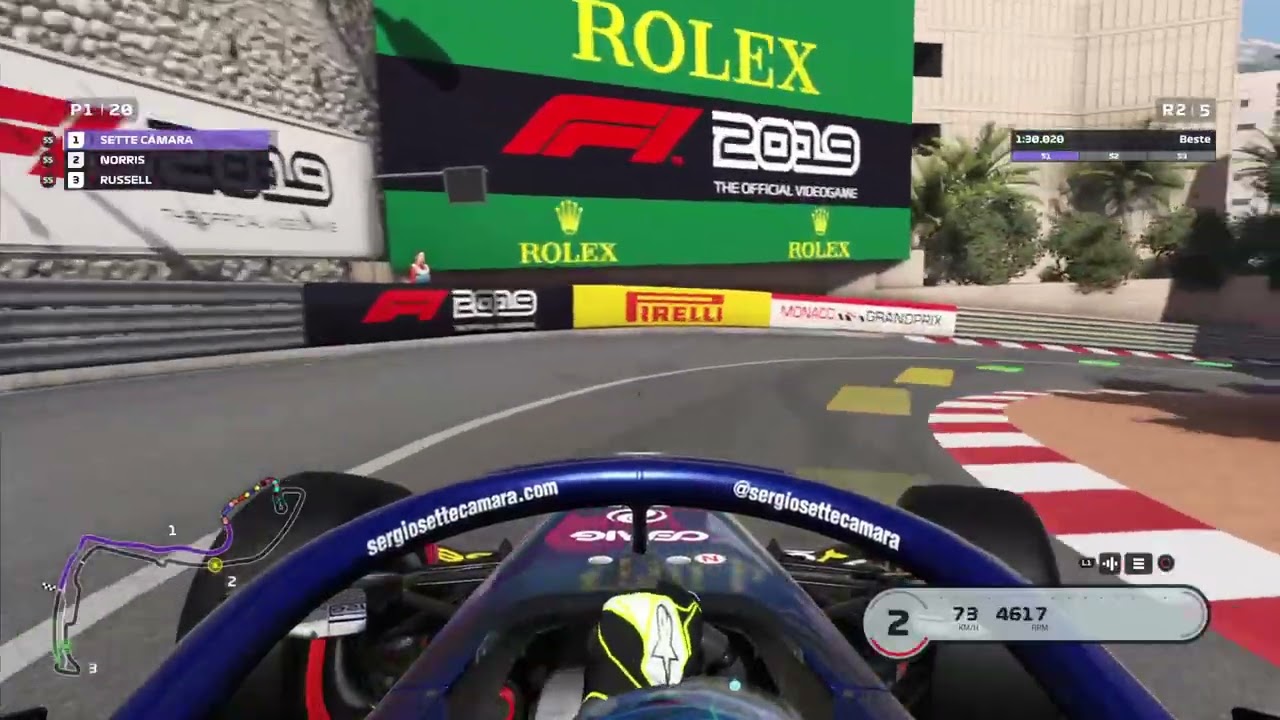 F1 2019 - 2018 F2 FIA Formula 2 Championship Runde 4 Monaco