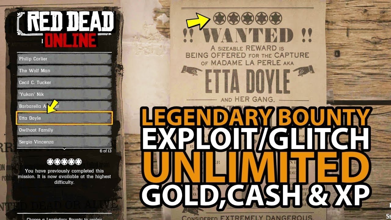 HOW TO LEVEL UP  BOUNTY HUNTER | GET MAX GOLD/XP/MONEY THE FASTEST AND EASIEST in Red Dead Online