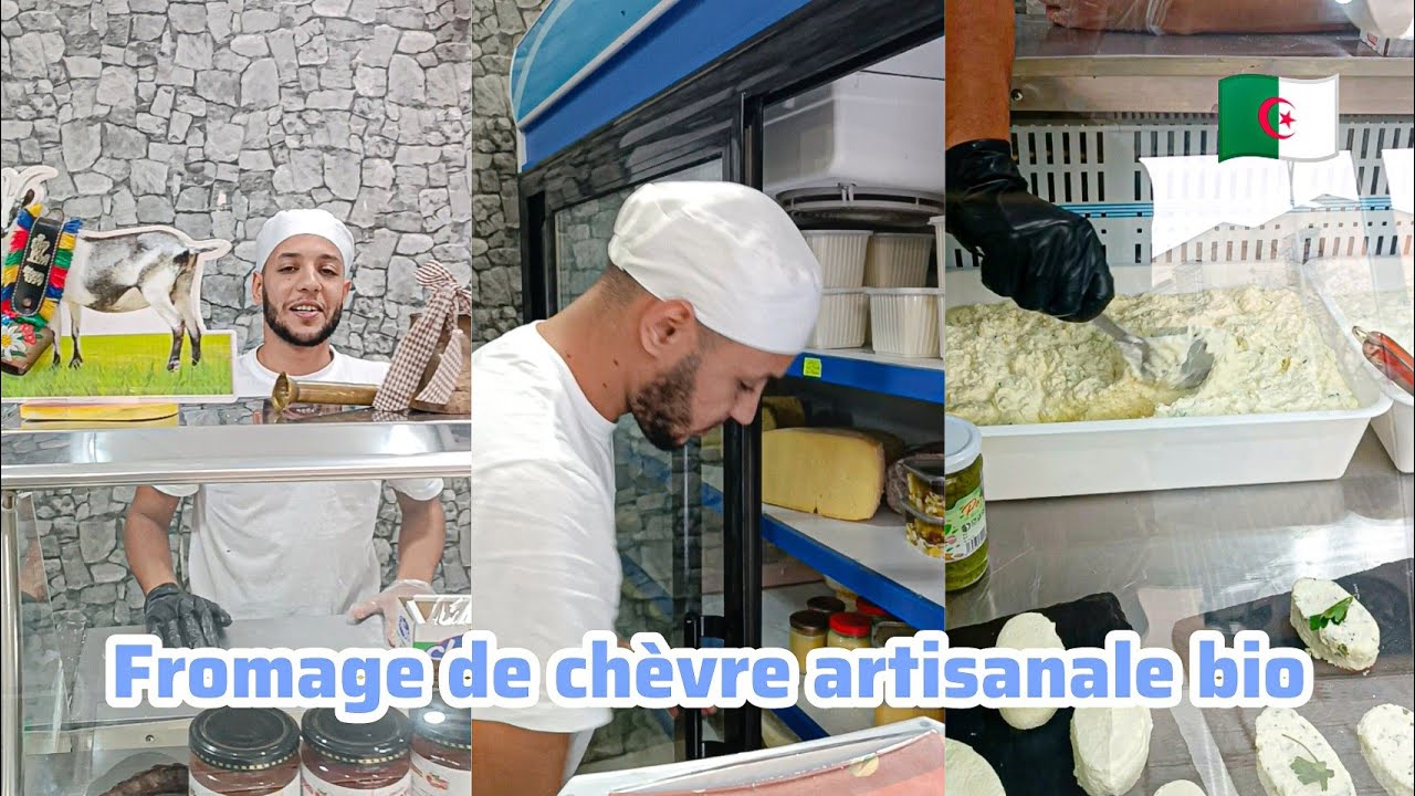 Oran fromagerie misserghin une grande variété de produits laitiers bio lait de vache et chèvre