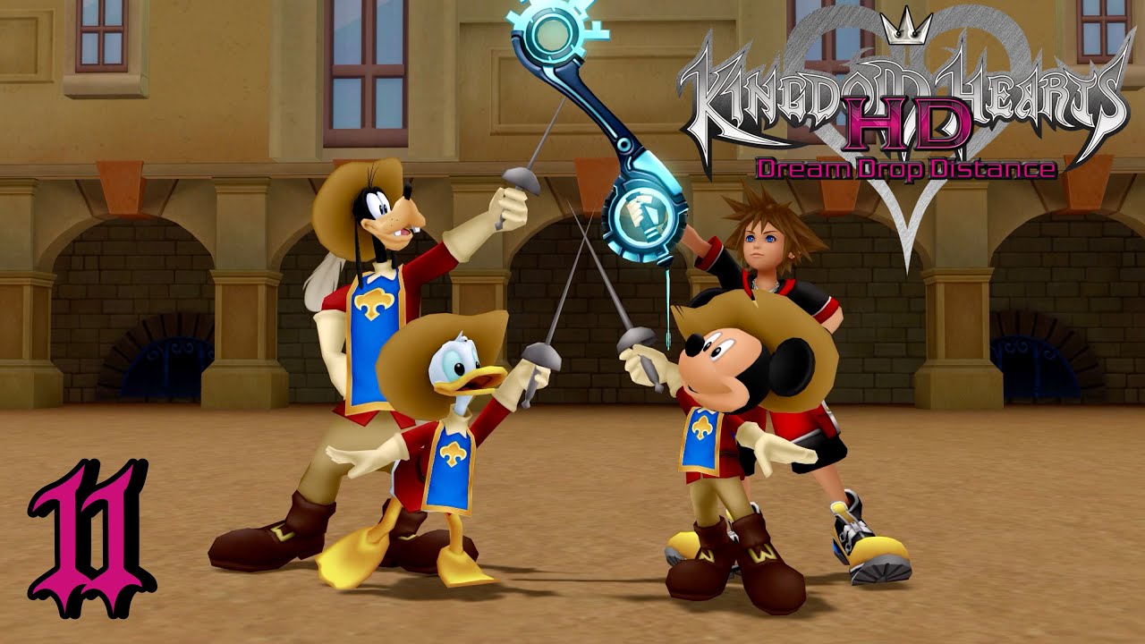 COUNTRY OF THE MUSKETEERS (Sora) | Kingdom Hearts Dream Drop Distance HD - Episode 11