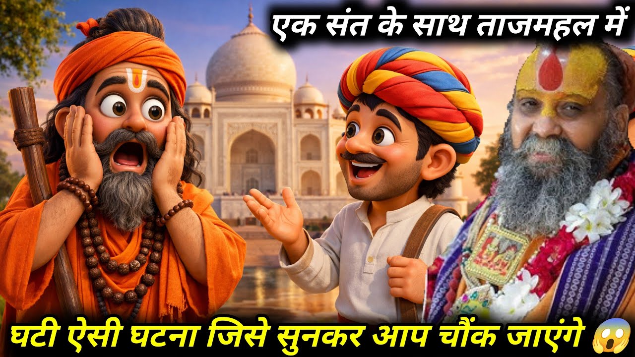 एक संत के साथ ताजमहल में घटी ऐसी घटा जिसे सुनकर आप चौंक जाएंगे Shri Rajendra Das Ji Maharaj ke Katha