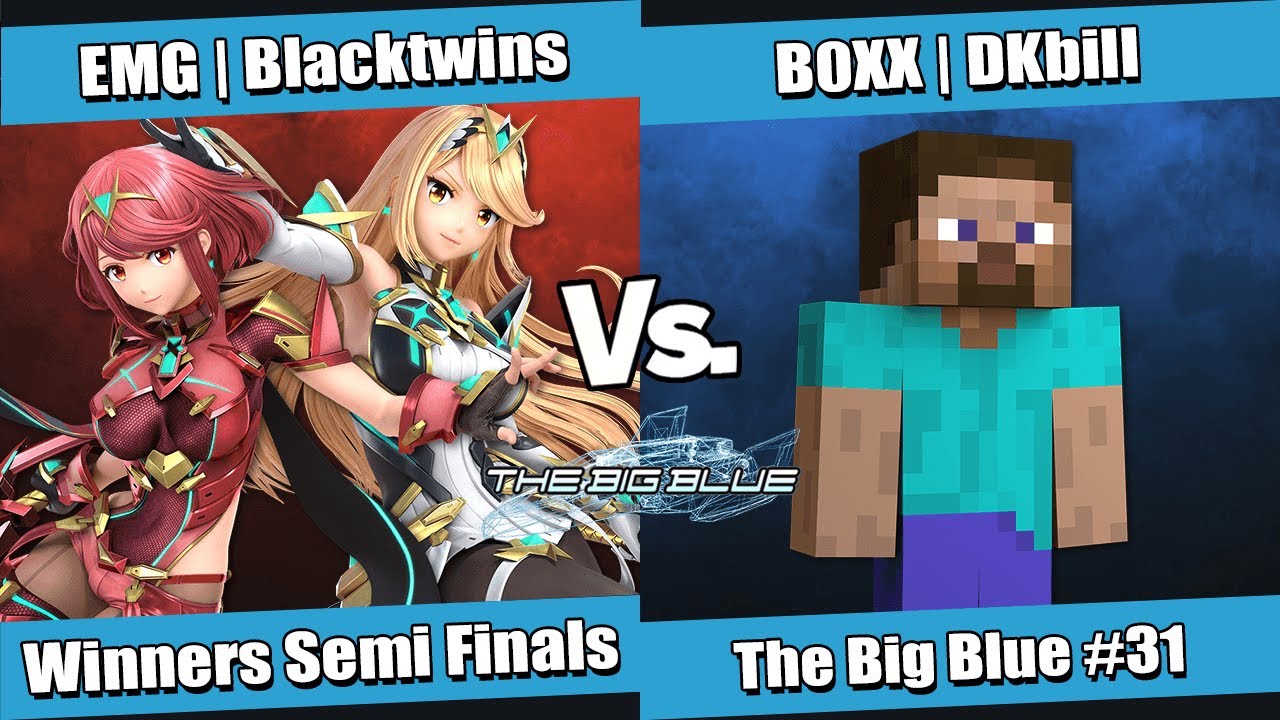 The Big Blue #31 Winners Semi Finals - EMG | Blacktwins (Aegis) vs B0XX | DKbill (Steve)