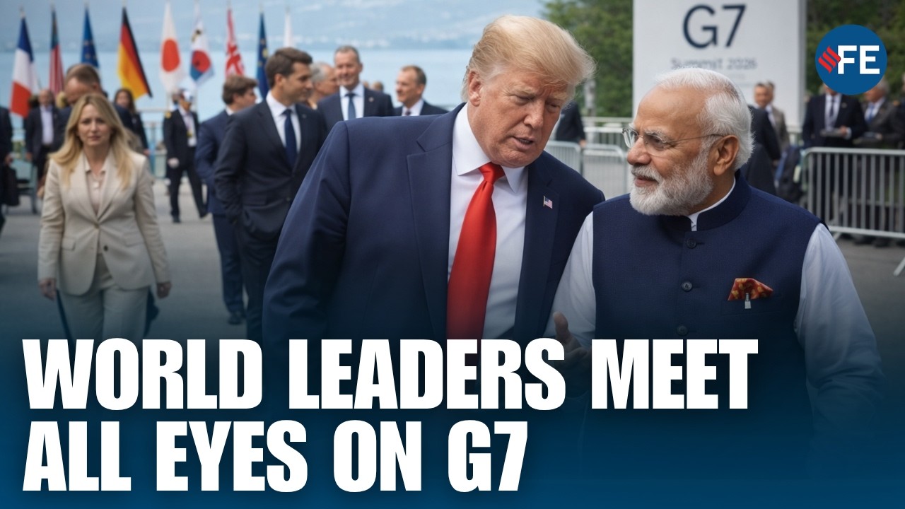 Modi and Trump Meet at G7 | Leaders Share Candid Moment | Global Issues Dominate Summit
