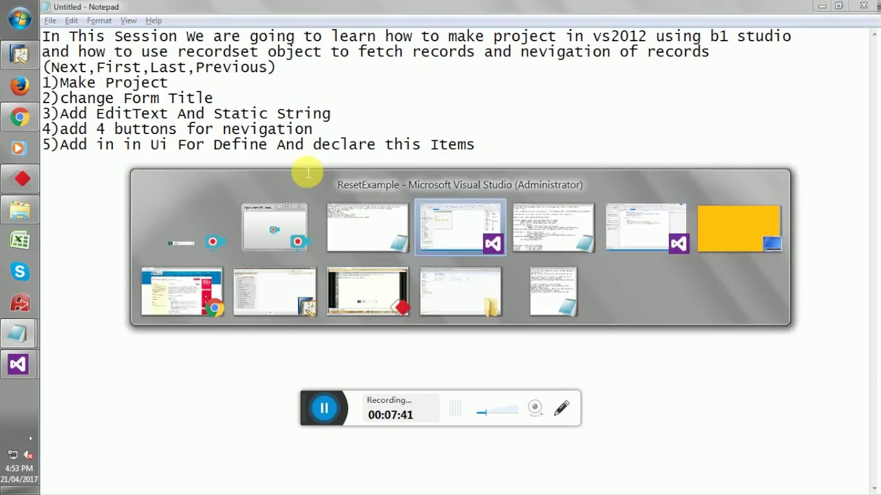 SAP BUSNESS ONE - NAVIGATION USING RECORDSET WITH C#