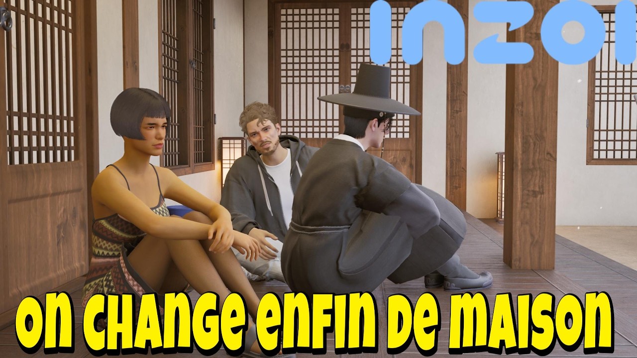 Let's play [inZOI : L'année du Cheval de feu] LE GRAND RETOUR !!! On change enfin de maison ? 🏠 #32