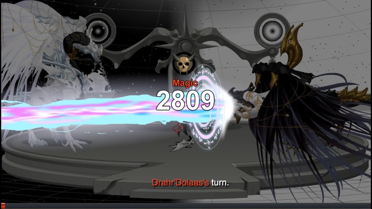 DragonFable - Doomknight v2 vs Inevitable Equilibrium (Void Barrier)