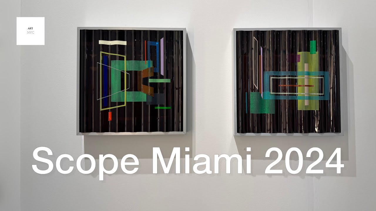 Scope Miami 2024, art basel week, Miami beach art fair @ARTNYC