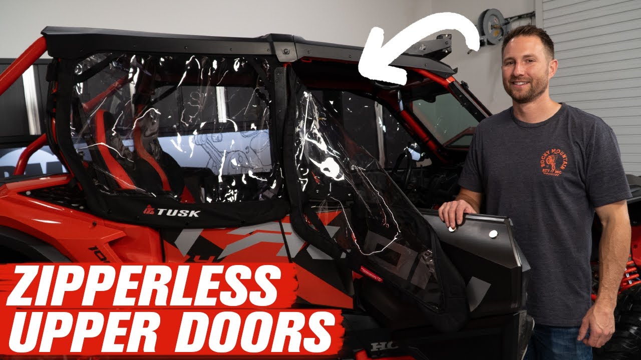 How To Install Tusk Zipperless Upper Doors on a Honda Talon 4-Seater