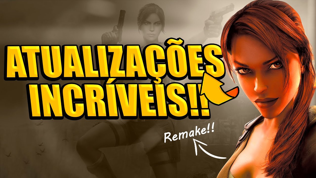 A ATUALIZAÇÃO QUE AJUDA O FUTURO DA FRANQUIA TOMB RAIDER!! | Novo remake de Tomb Raider chegou!