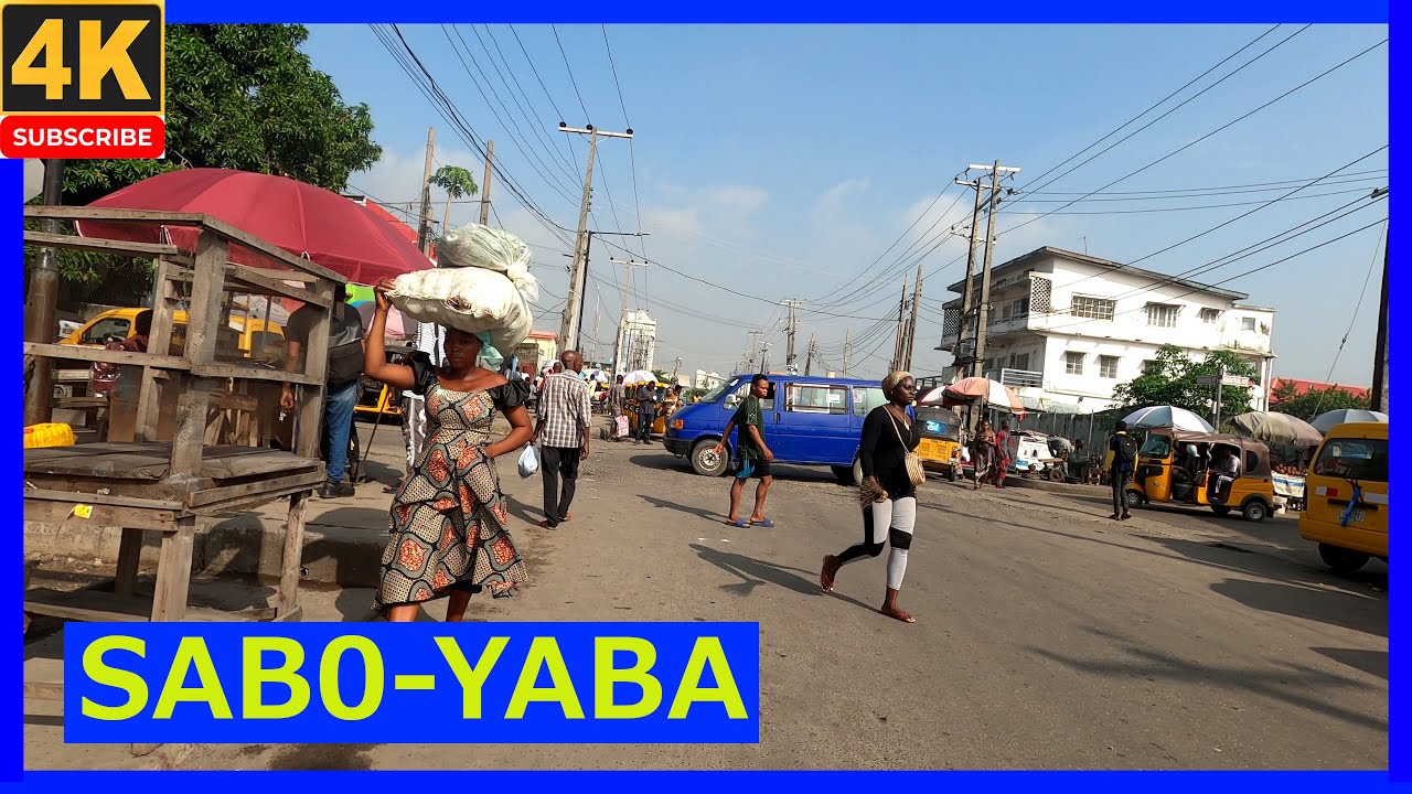 🇳🇬 OYADIRAN ESTATE TO SABO 4K WALK-- SHORT VIDEO