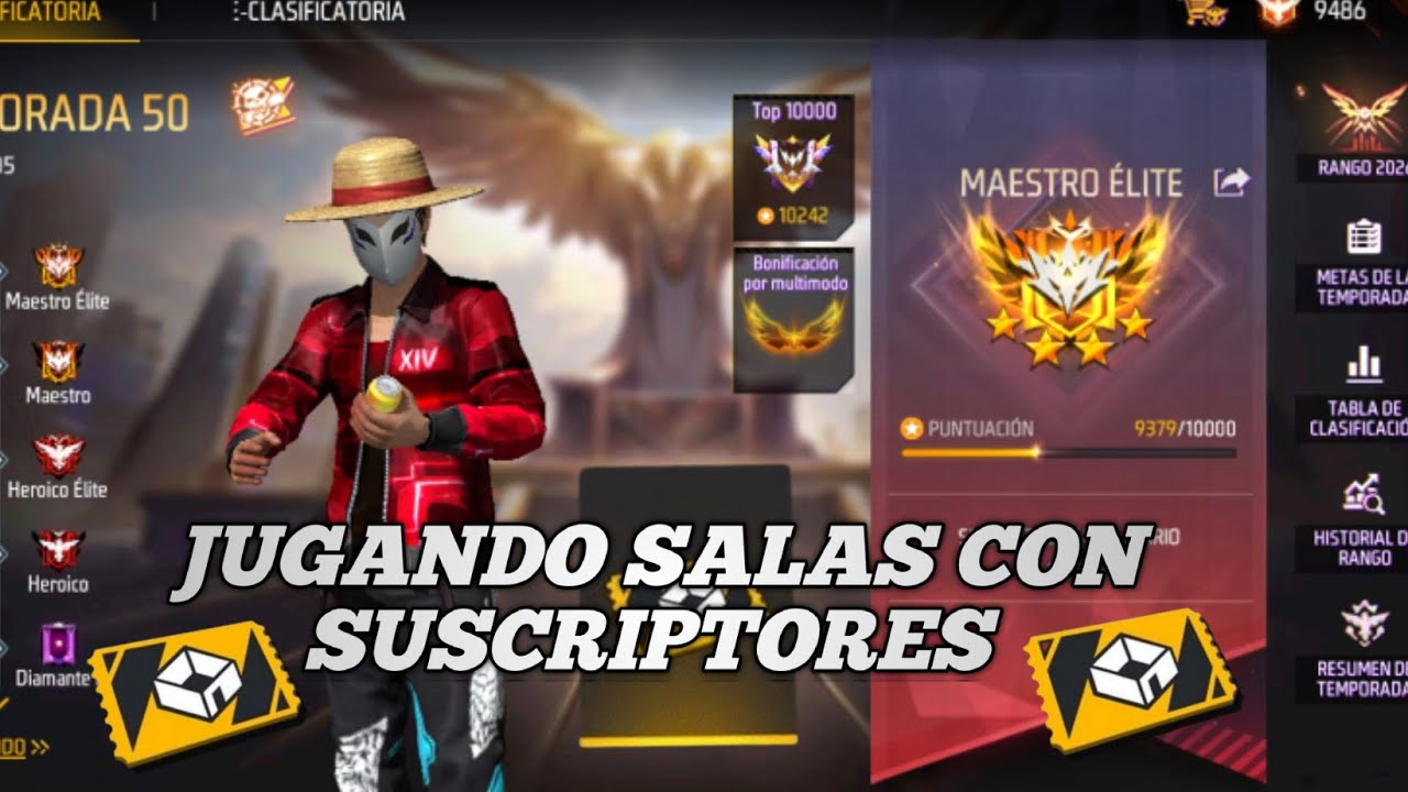 JUGANDO CON SUSCRIPTORES!! #FREEFIRE #free