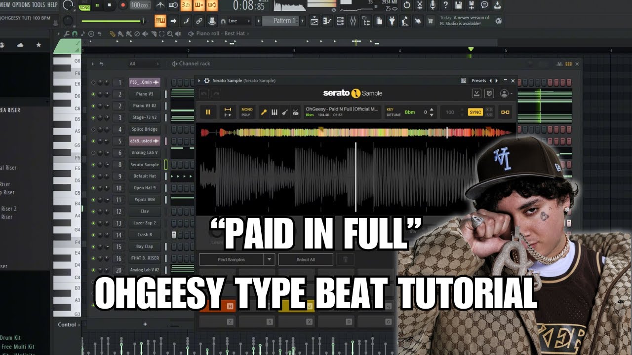 Ohgeesy Type Beats EXPOSED! FL Studio Tutorial 2025