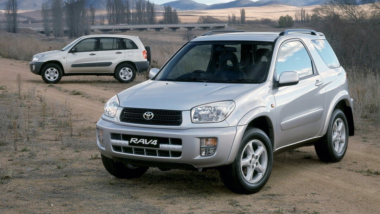 Коллекционная металлическая машинка Kinsmart Toyota RAV4 1:32