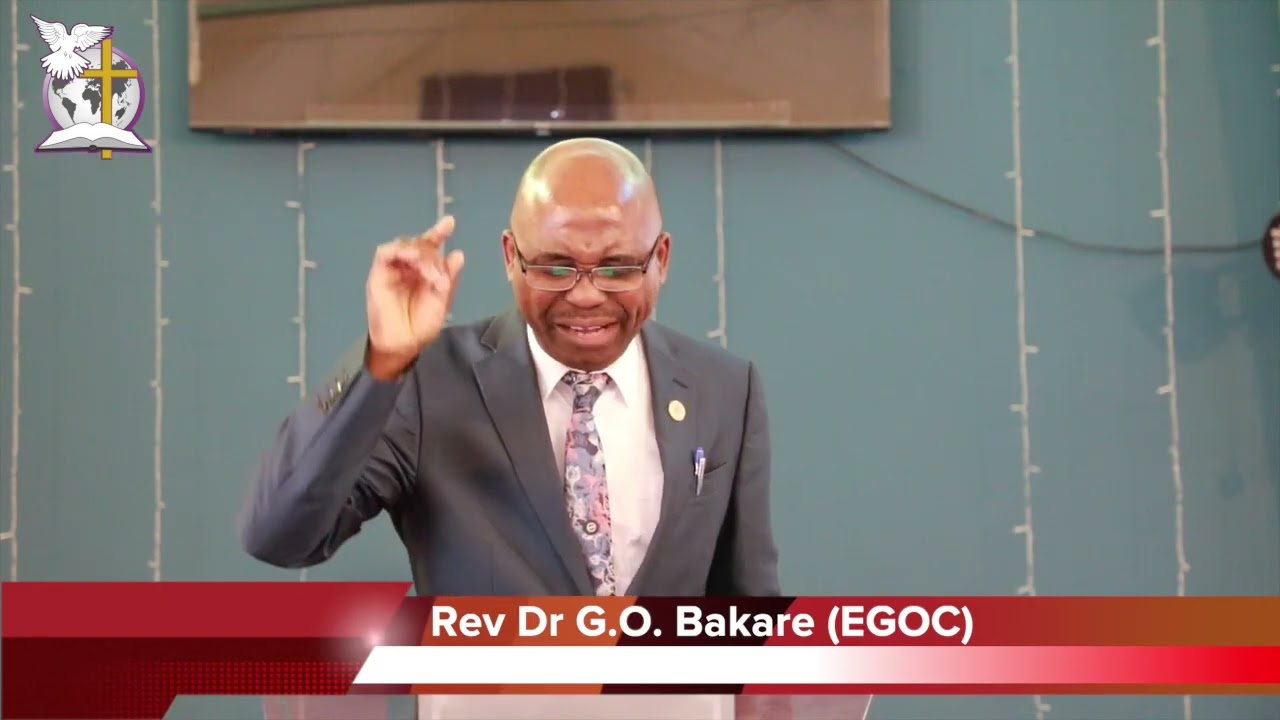 EGOC TV 520: Growing in your sensitivity to the Holy Spirit (Part 1) by Rev Dr G.O. Bakare.