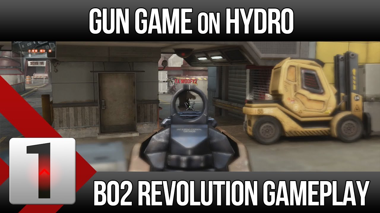 Black Ops 2 Revolution DLC Gameplay - Gun Game on Hydro
