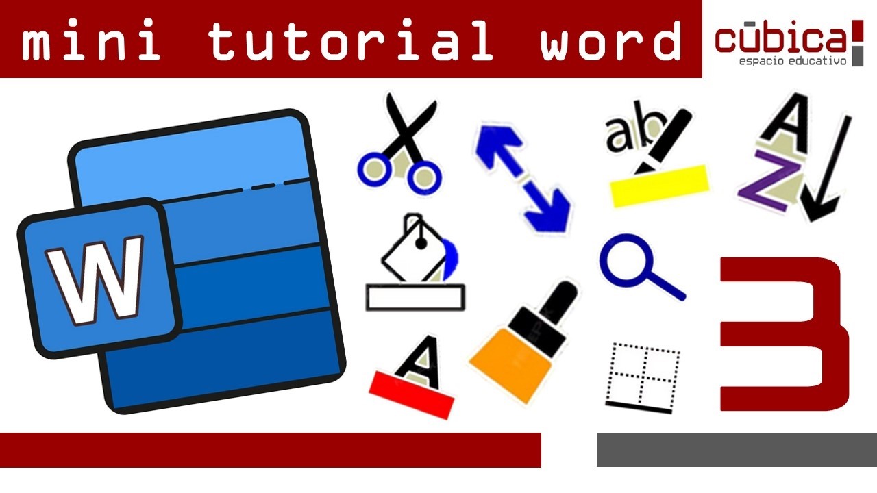 Mini Tutorial - Word Microsoft Office - Sesión 3 #cubicaee #matemáticas
