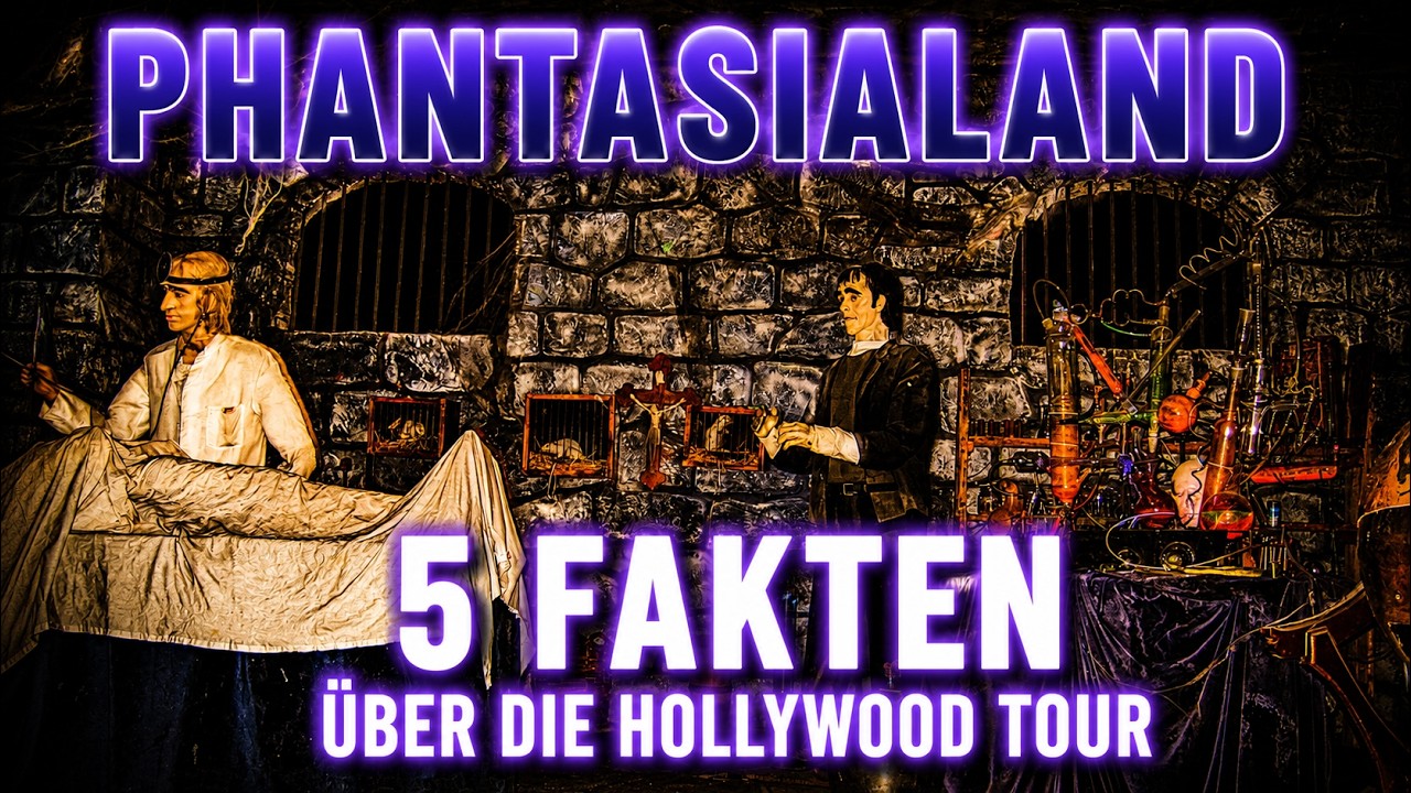 5 Fakten über die Hollywood Tour aus dem Phantasialand