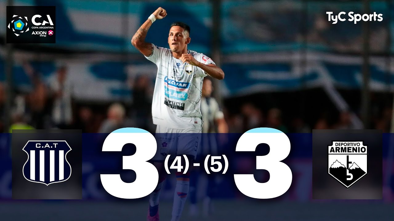 Talleres 3 (4) - (5) 3 Dep. Armenio | Copa Argentina 2025 | 32avos de final