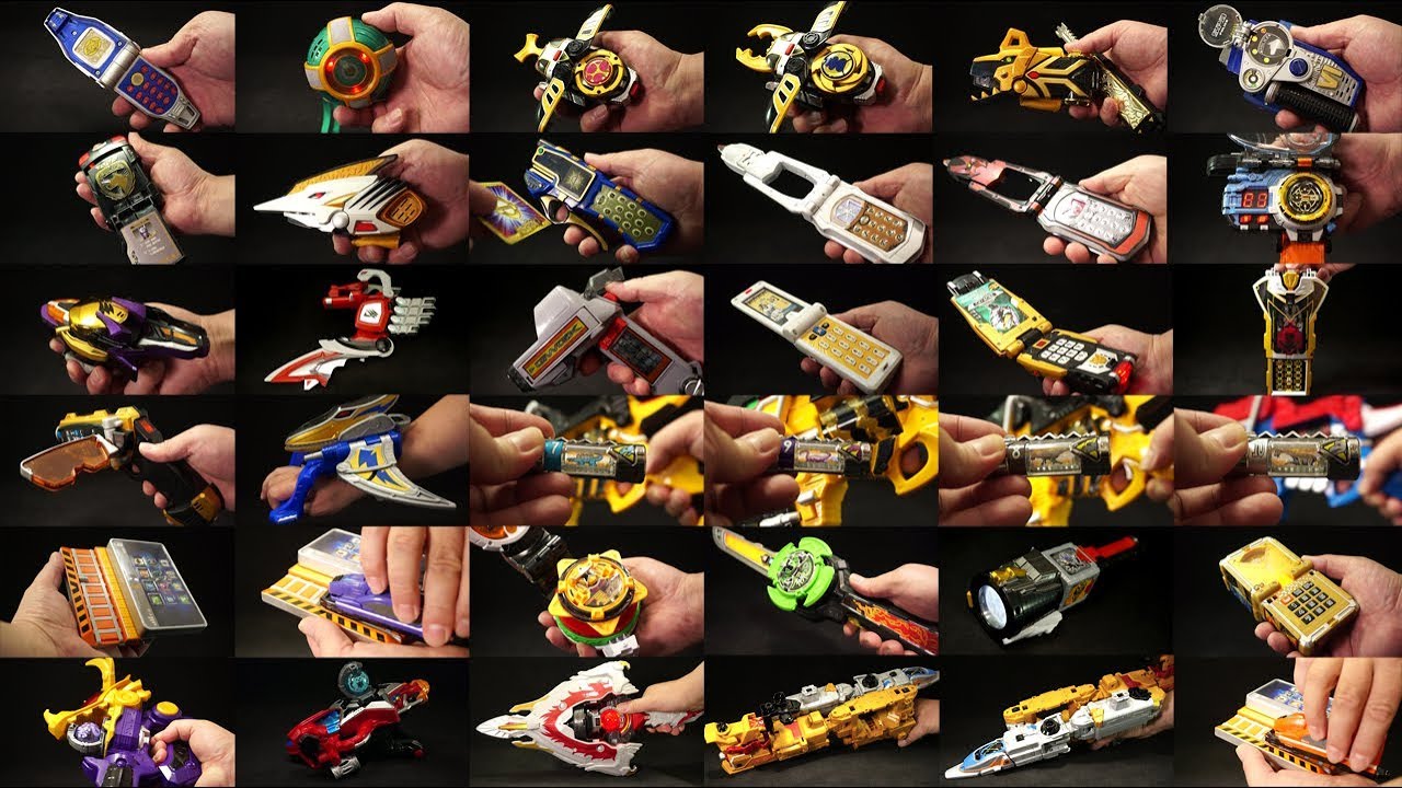 スーパー戦隊シリーズ 追加戦士 その他戦士 変身アイテムズ パート3 Super Sentai Series Additional fighter Makeover Items Part 3