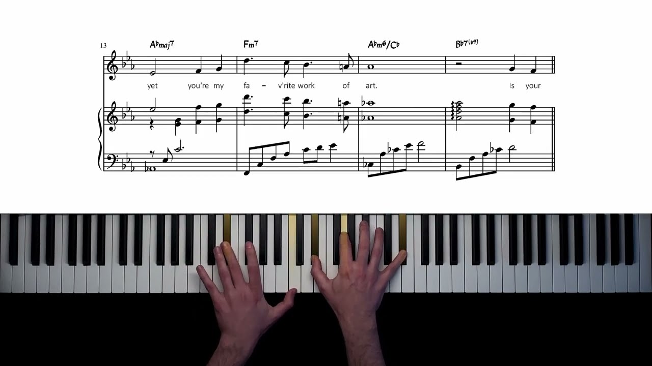 My Funny Valentine | Jazz Piano Cover + Sheet Music