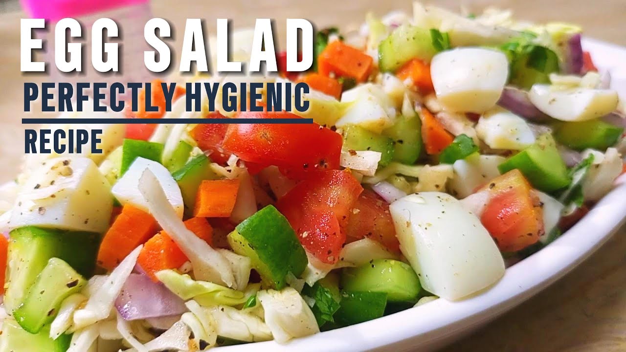 High Protein Egg Salad | Boiled Egg and Vegetable Salad | Egg salad Recipe by Home Chef