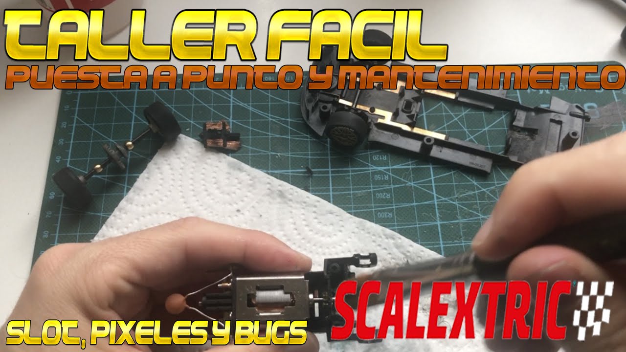 Taller, Puesta a punto y Restauración coche Scalextric