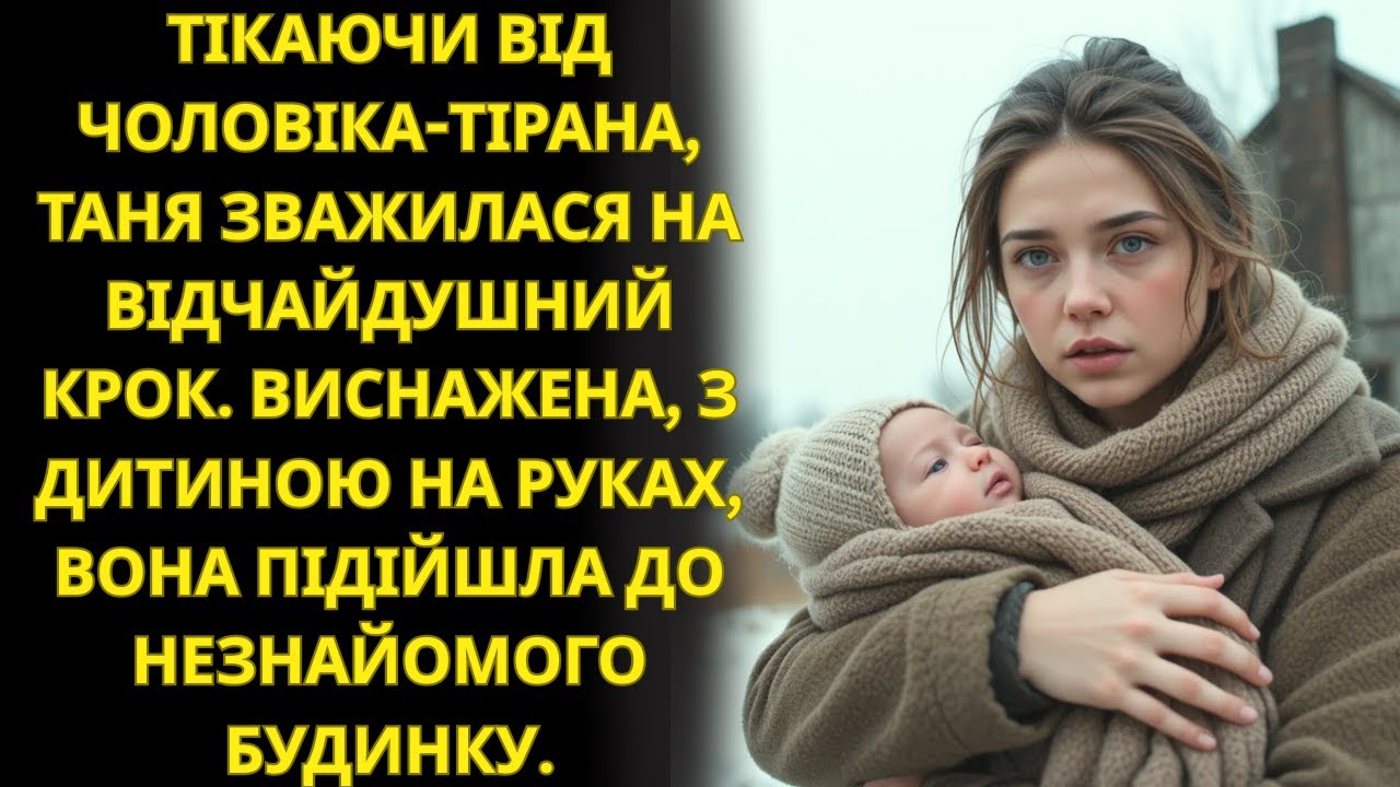 Тікаючи від складного шлюбу, Таня наважується на доленосний крок з дитиною на руках