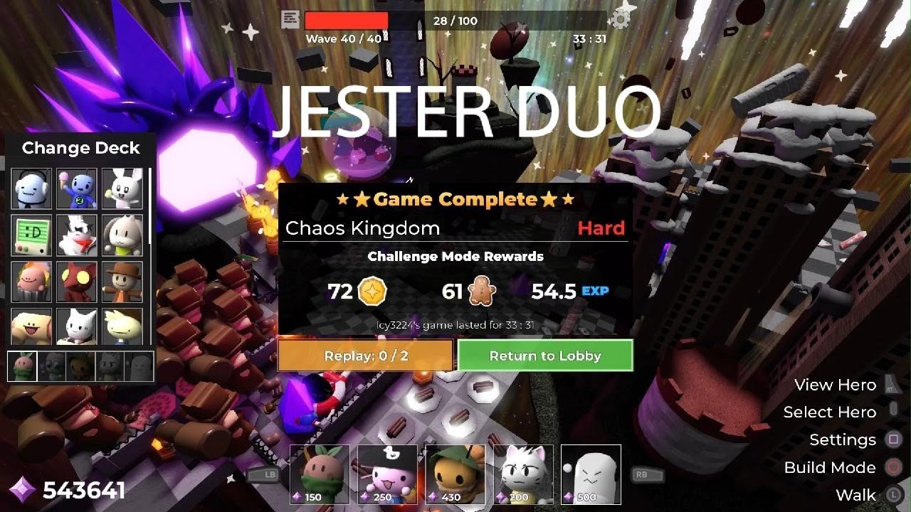 tower heroes Jester Duo