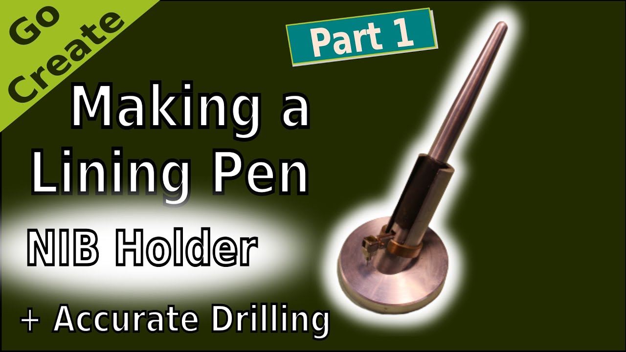 Making a Lining Pen Pt.1 (for model making) + Accurate Drilling