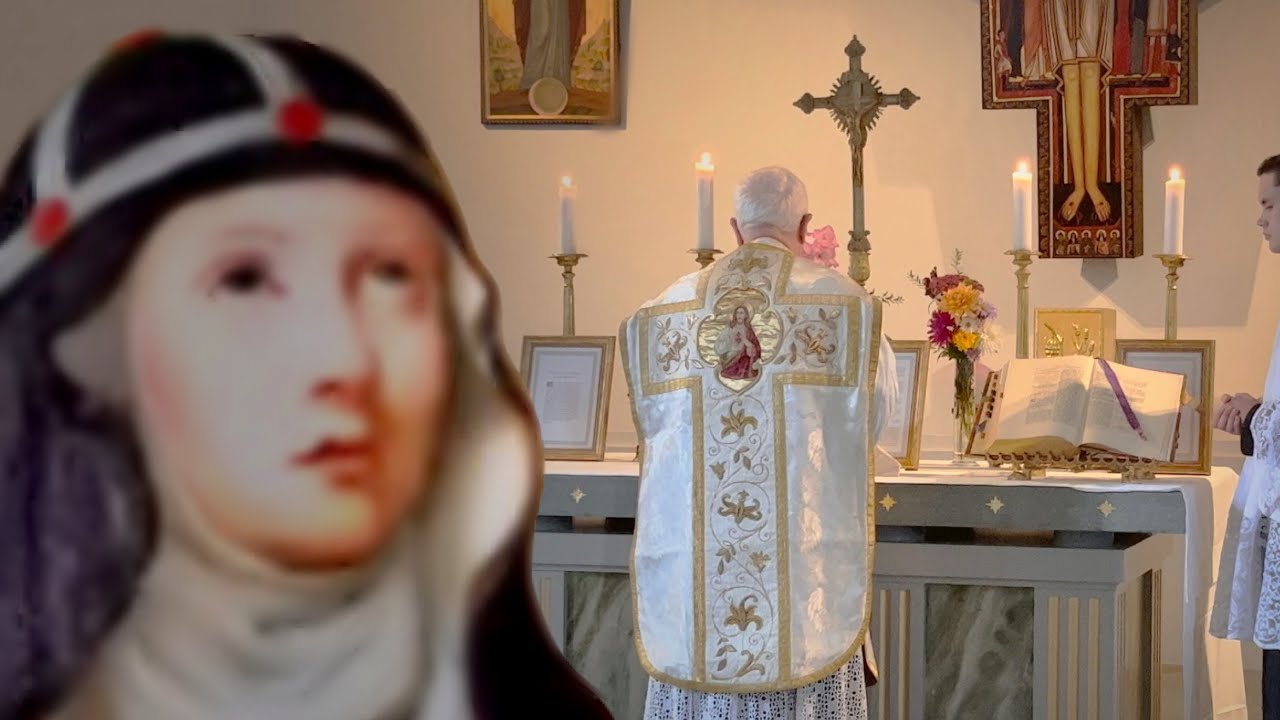 Katoliker firar Heliga Birgitta i Motala