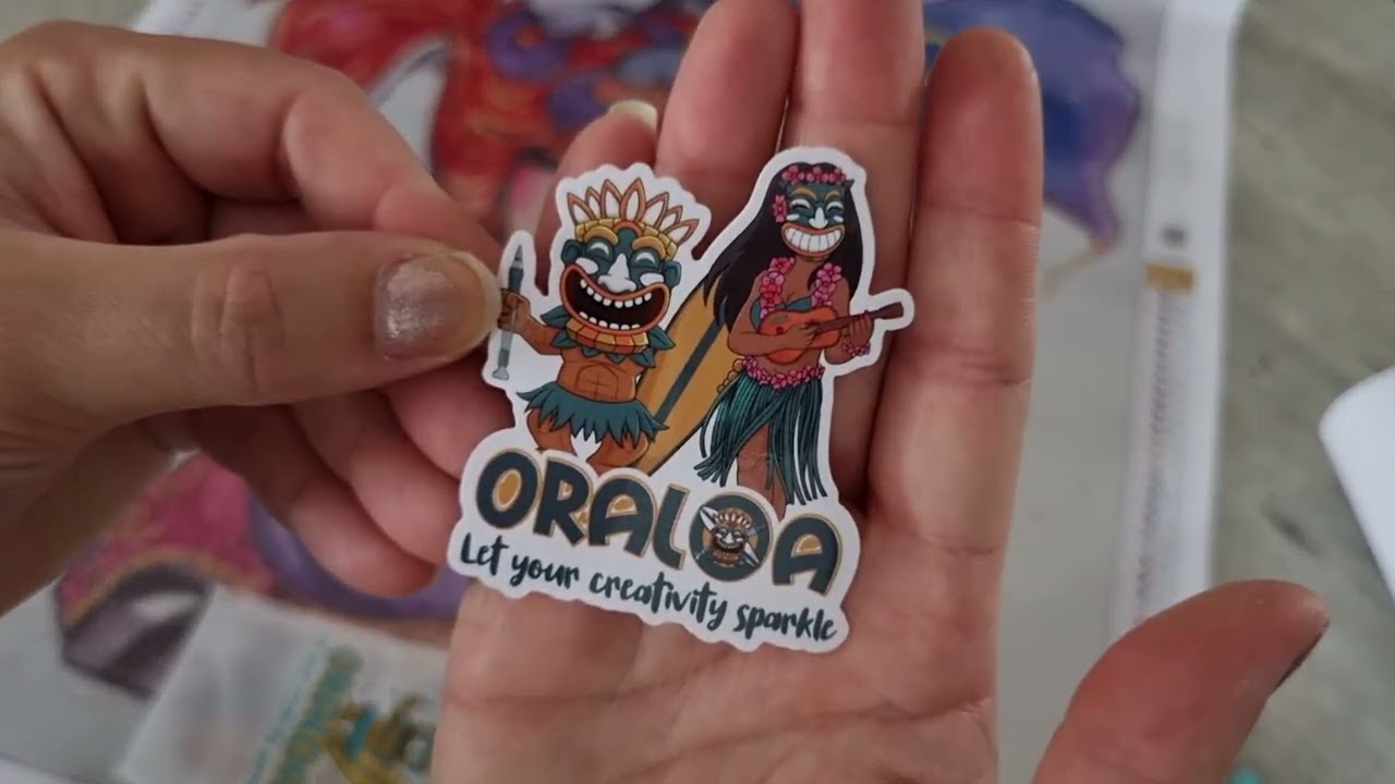 Diamond Painting Unboxing achat craquage boutique @oraloa