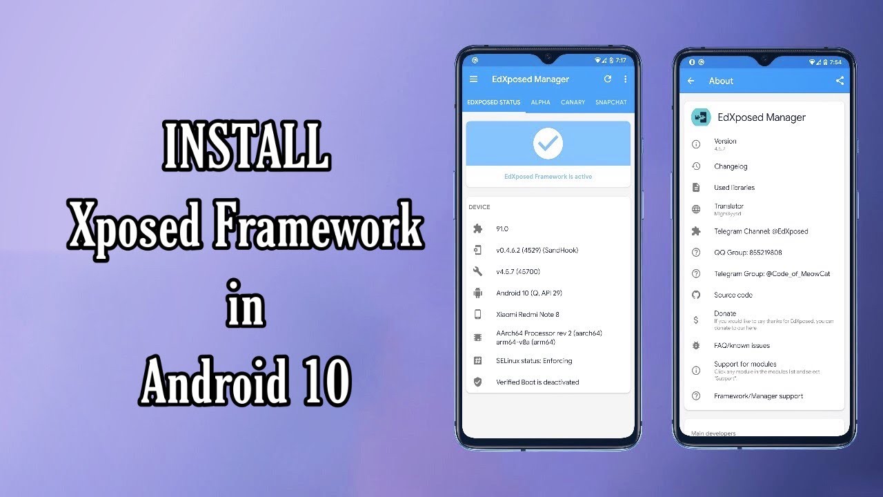 INSTALL Xposed Framework in Android 10 now | Mod your Android🔥🔥