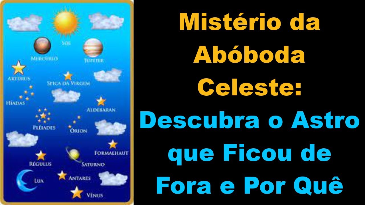 Mist&eacute;rio da Ab&oacute;boda Celeste: Descubra o Astro que Ficou de Fora e Por Qu&ecirc;