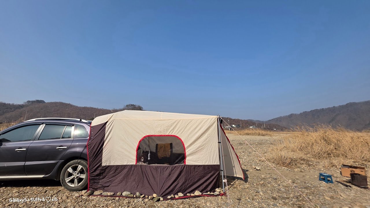 올만에 가본 모곡밤벌 유원지(캠핑차박),홍천군#모곡밤벌유원지#차박캠핑#불멍#홍천군가볼만한곳