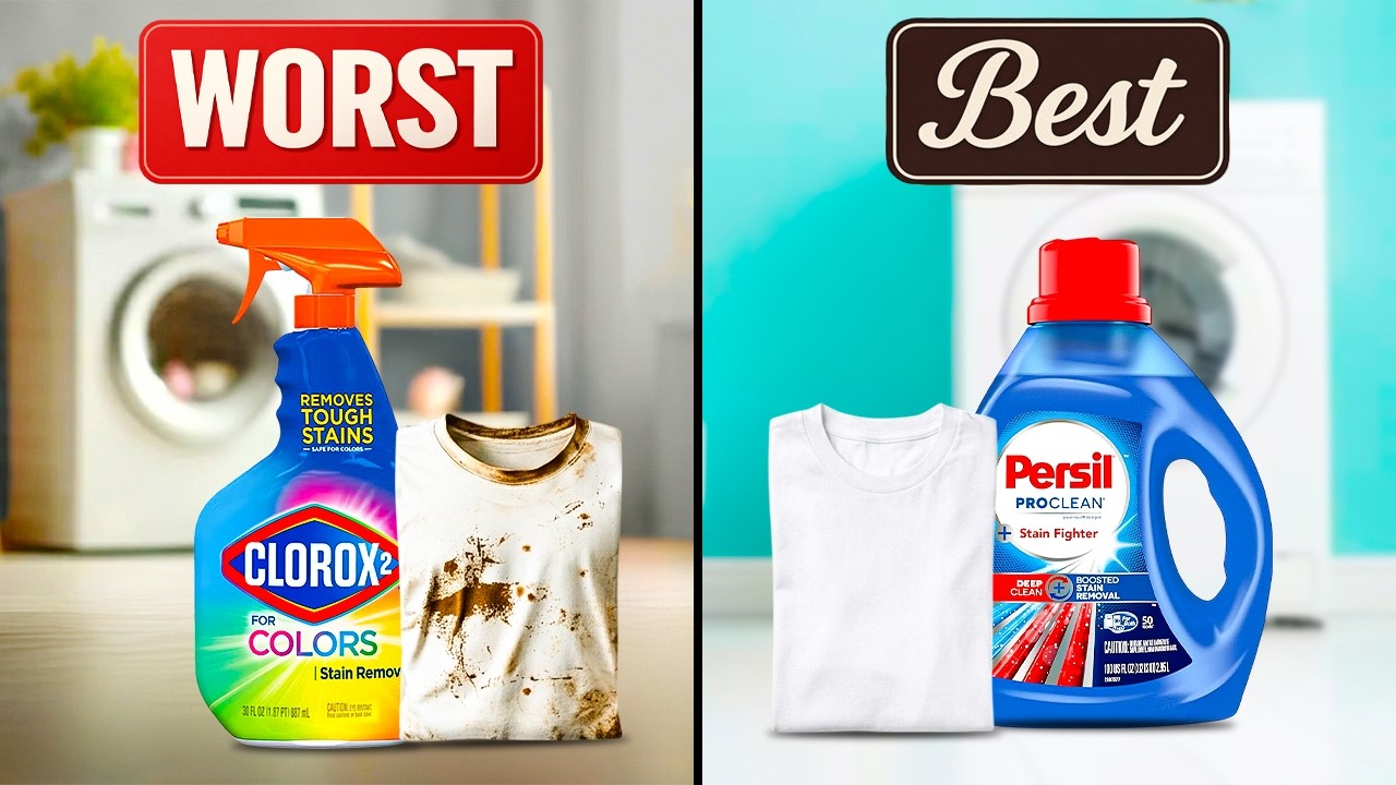10 Laundry Stain Removers RANKED Worst to Best
