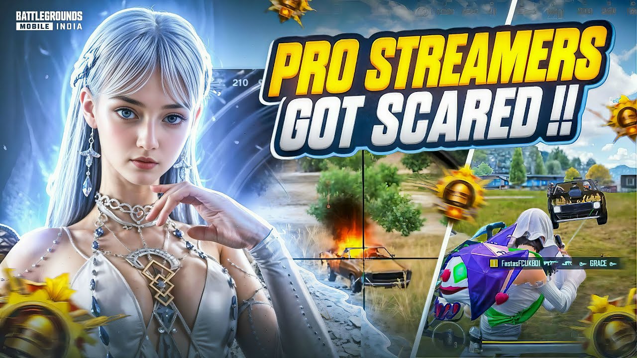 Pro CONQUEROR STREAMER&rsquo;s found me SUS😱 | Streamers got scared by Zodd‼️ - 1v4 Clutch