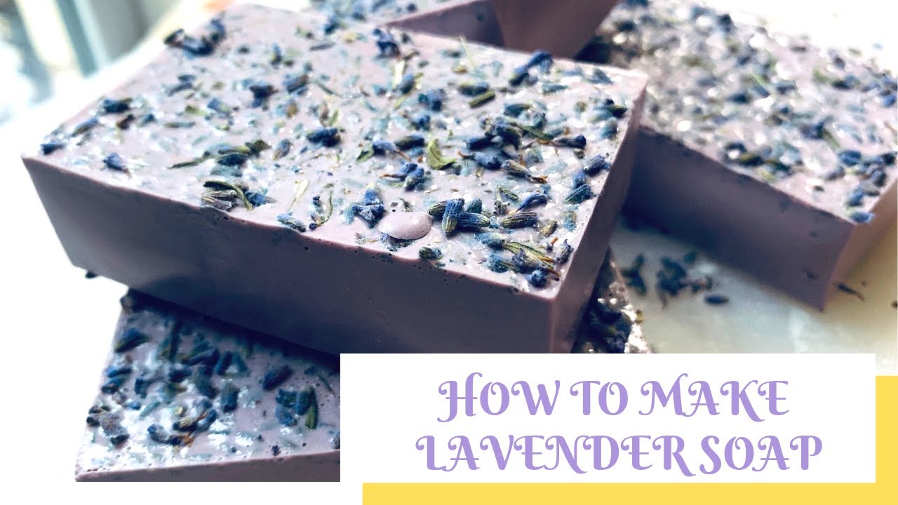 How To Make Lavender Soap (DIY)