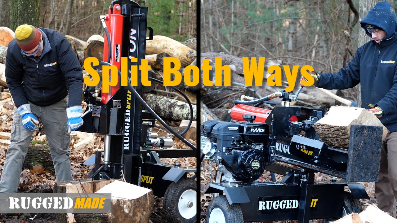 Split Both Ways with the RuggedSplit 500-Series Log Splitter by RuggedMade
