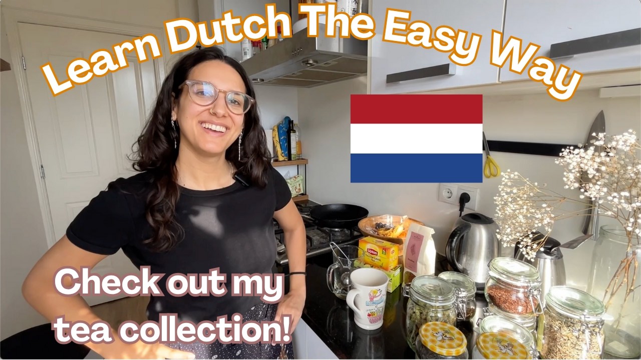 All About Tea! 🍵 What do I like? How to use loose tea? - Beginner Dutch Comprehensible Input